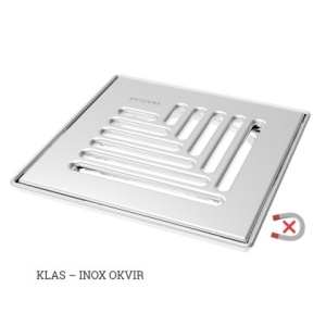 REŠETKA ZA PLOČICE 15X15 KISELOOTPORNI INOX KLAS – ISAFLEX