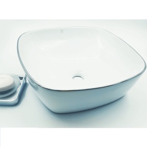 LAVABO NADGRADNI NA RAVNU PLOČU SKB/S 01 405X405 HROM RUB – LINNI
