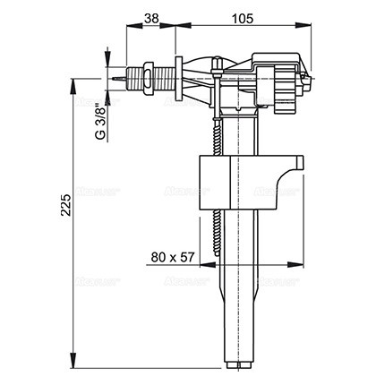 A16 3-8 ALCA PLAST