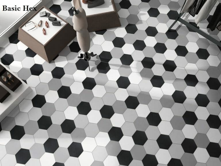 BLACK WHITE GREY HEX CERLAT