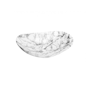 LAVABO NADGRADNI NA RAVNU PLOČU SEM 01 605X360 MERMERNI – LINNI